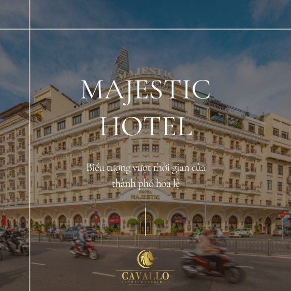 Phào chỉ PU trang trí khách sạn Majestic Sài Gòn.