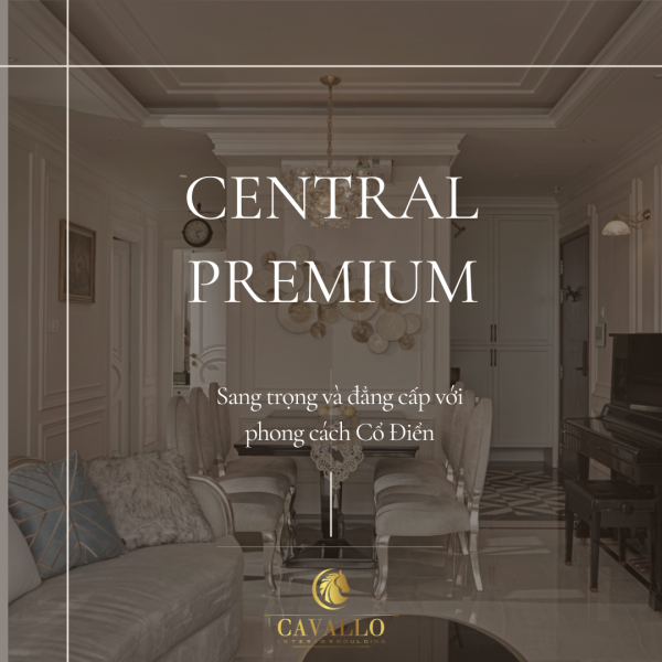 Phào chỉ trang trí căn hộ Central Premium Quận 8