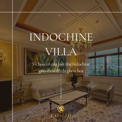 Vẻ hoài cổ của biệt thự Indochine giữa chốn đô thị phồn hoa