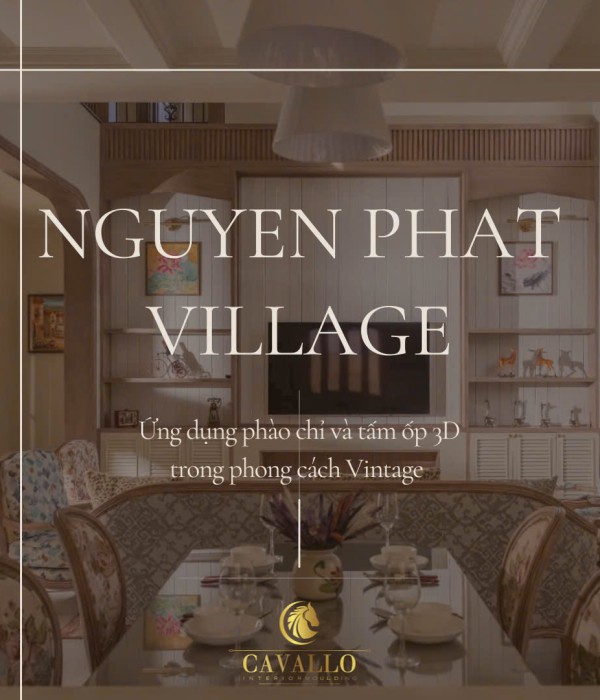 Phào chỉ Hàn Quốc ứng dụng trong phong cách Vintage