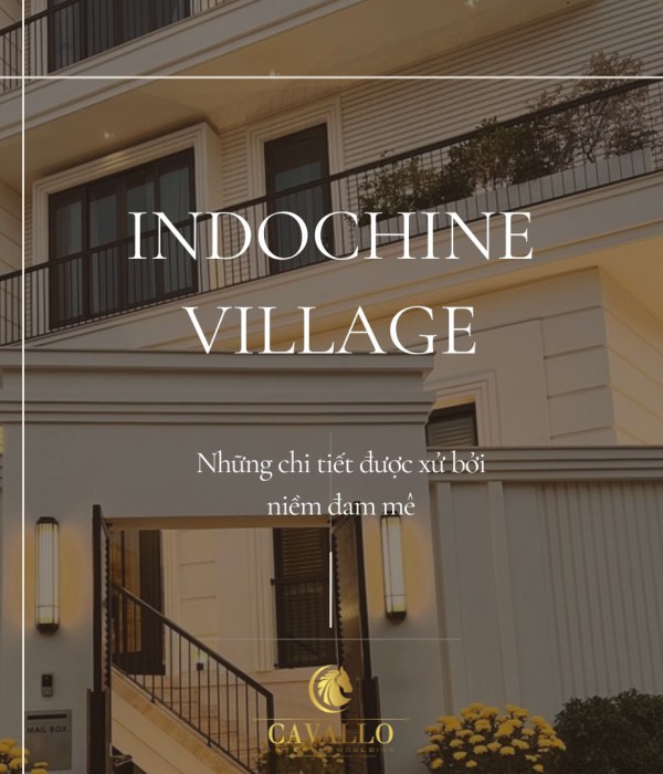 Phào chỉ PS trang trí Indochine Village Q2