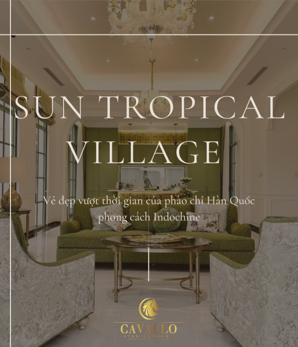 Phào chỉ  PS Hàn Quốc trang trí Sun Tropical Village Phú Quốc