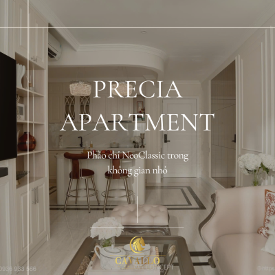 Phào chỉ nhựa Neo Classic tại căn hộ Precia