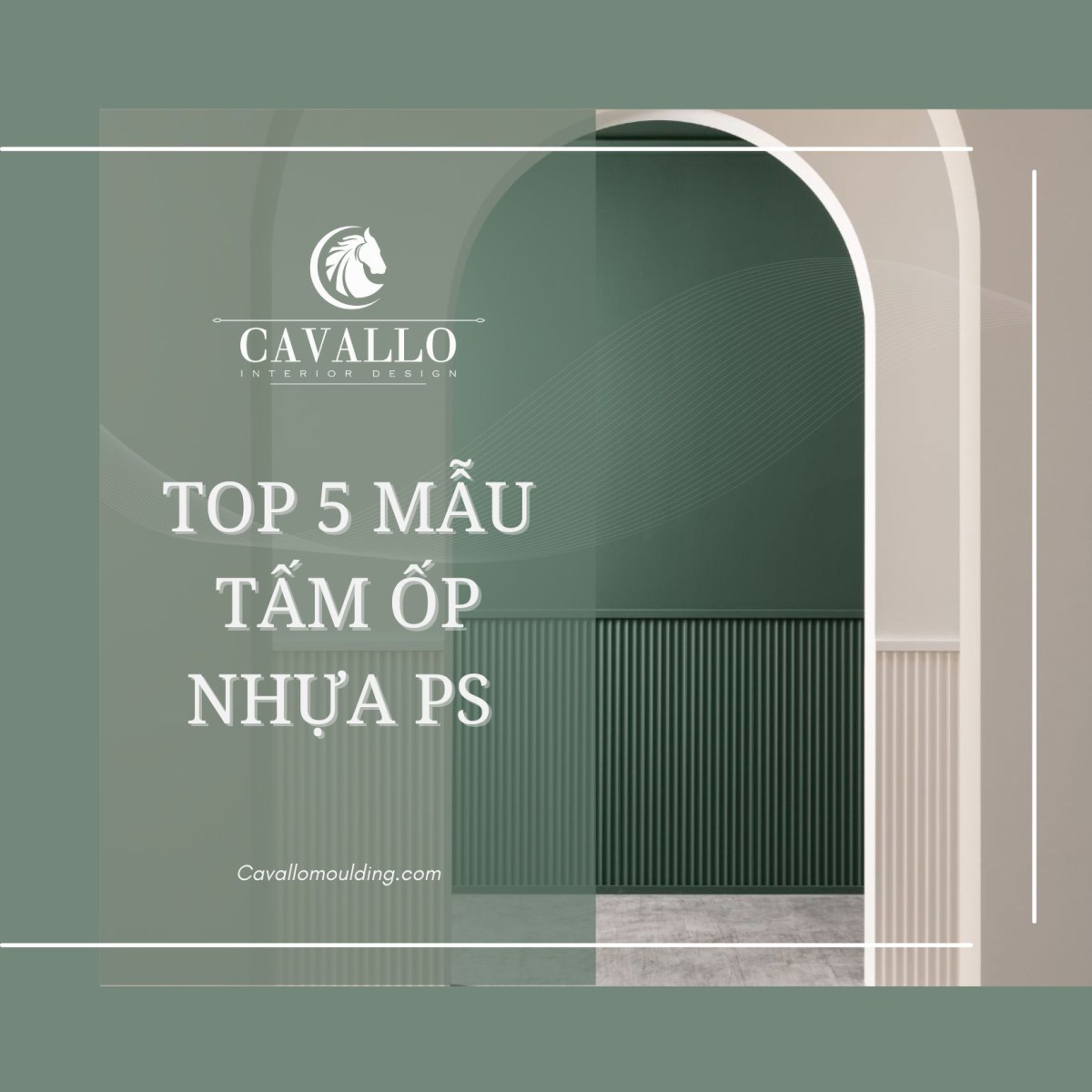 Top 5 mẫu tấm ốp nhựa PS nhập khẩu Hàn Quốc